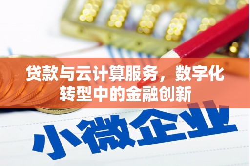 枞阳贷款与云计算服务，数字化转型中的金融创新