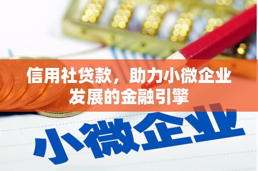 枞阳信用社贷款，助力小微企业发展的金融引擎