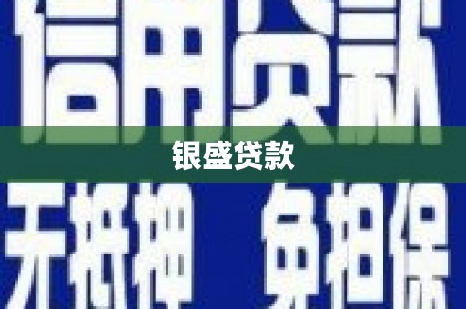 枞阳银盛贷款