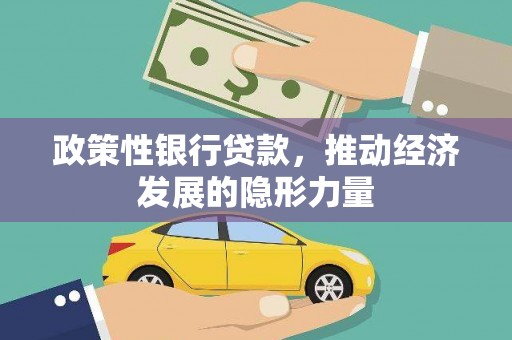 枞阳政策性银行贷款，推动经济发展的隐形力量