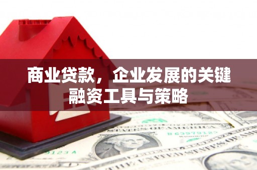 枞阳商业贷款，企业发展的关键融资工具与策略