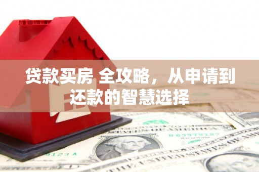 枞阳贷款买房 全攻略，从申请到还款的智慧选择