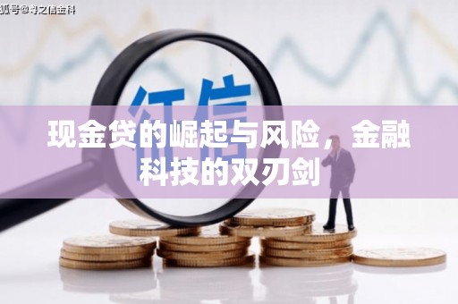 枞阳现金贷的崛起与风险，金融科技的双刃剑