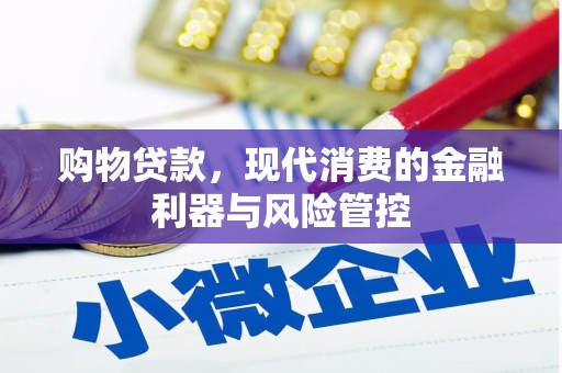 枞阳购物贷款，现代消费的金融利器与风险管控