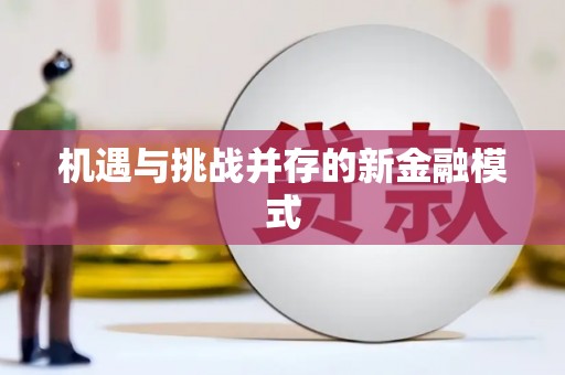 枞阳机遇与挑战并存的新金融模式