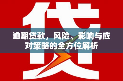 枞阳逾期贷款，风险、影响与应对策略的全方位解析