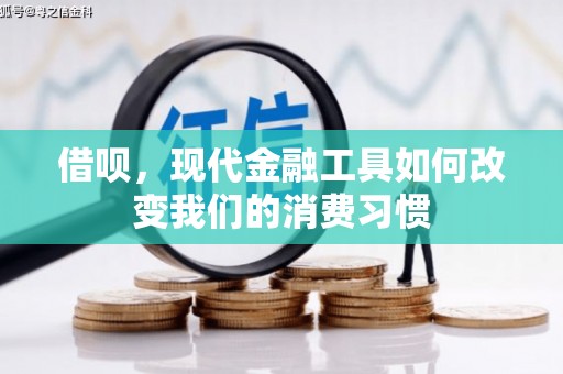 枞阳借呗，现代金融工具如何改变我们的消费习惯