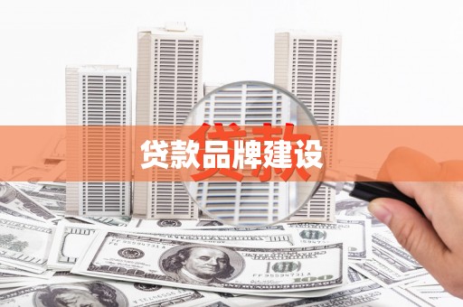 枞阳贷款品牌建设